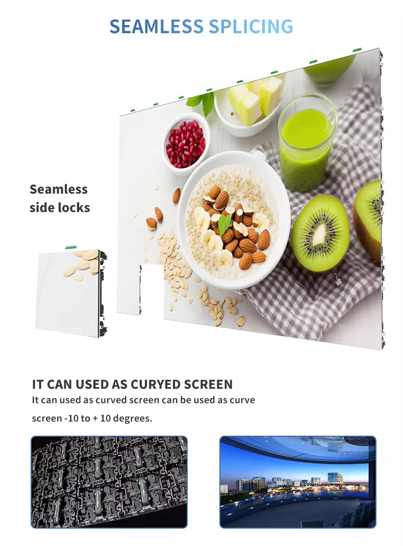 Led Video Wall Outdoor P2.6 P2.9 P3.91 P4.81 500x1000mm for Rental Led Display Screen for Giant Stage Background