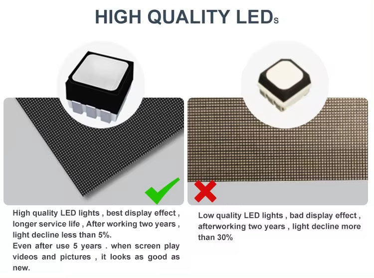Led Video Wall Outdoor P2.6 P2.9 P3.91 P4.81 500x1000mm for Rental Led Display Screen for Giant Stage Background