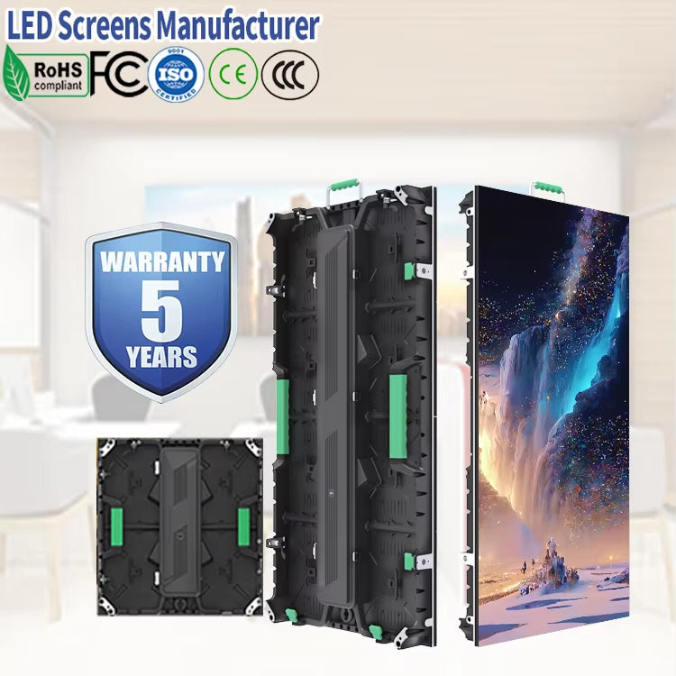 Led Video Wall Outdoor P2.6 P2.9 P3.91 P4.81 500x1000mm for Rental Led Display Screen for Giant Stage Background