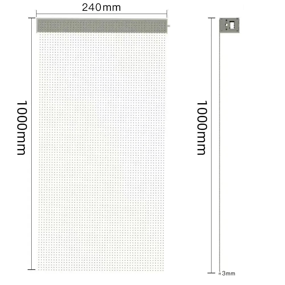 LED Film Self-Adhesive Display Flexible Soft Led Transparent Screen