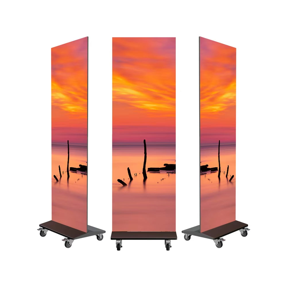 LED Poster Display Screen: Ultra Thin Advertising Digital Signage Foldable